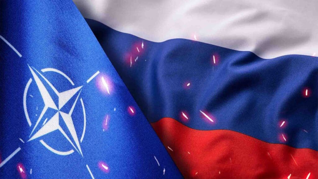 НАТО мен Ресей арасындағы соғыс әлемдік ЖІӨ-ні 1,3 пайызға төмендетпек / коллаж: kursiv.media, бильд-редактор Ахтам Зиперов