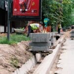 Строительство BRT по улице Желтоксан продолжается
