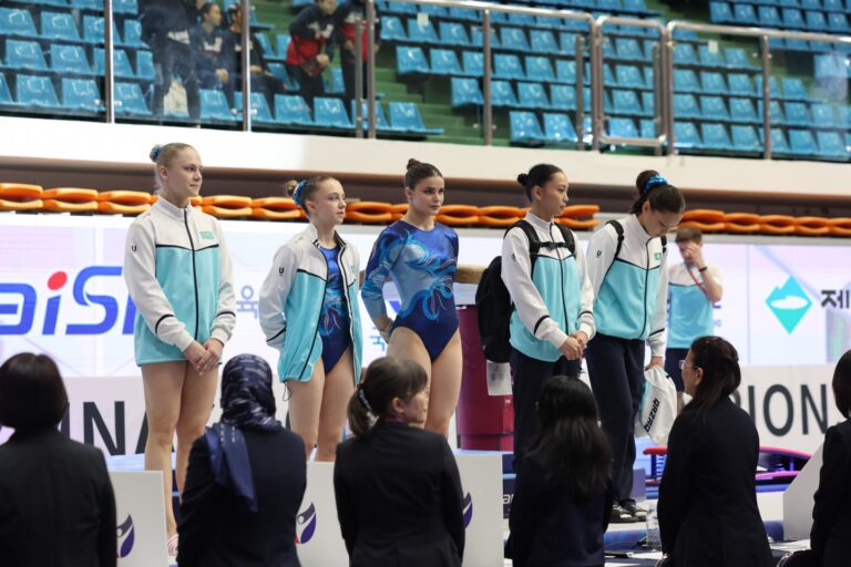 15-летняя Ежова стала седьмой в опорном прыжке на взрослом чемпионате Азии