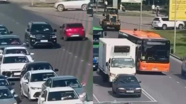 144 водителя лишили прав за выезд на «встречку» в Павлодарской области