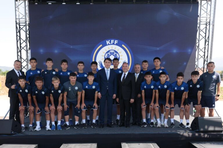 Талғарда FIFA стандартына сай футбол академиясының құрылысы басталды