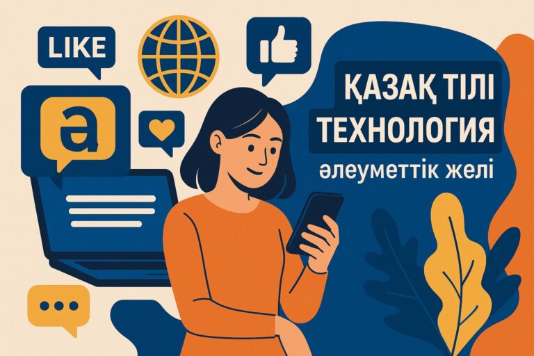 Тіл мен технология: Әлеуметтік желі қазақ тіліне қалай әсер етіп жатыр