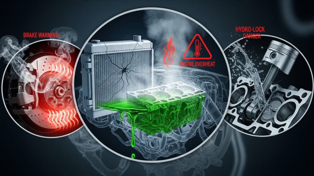 Топ-3 летних опасностей для автомобиля