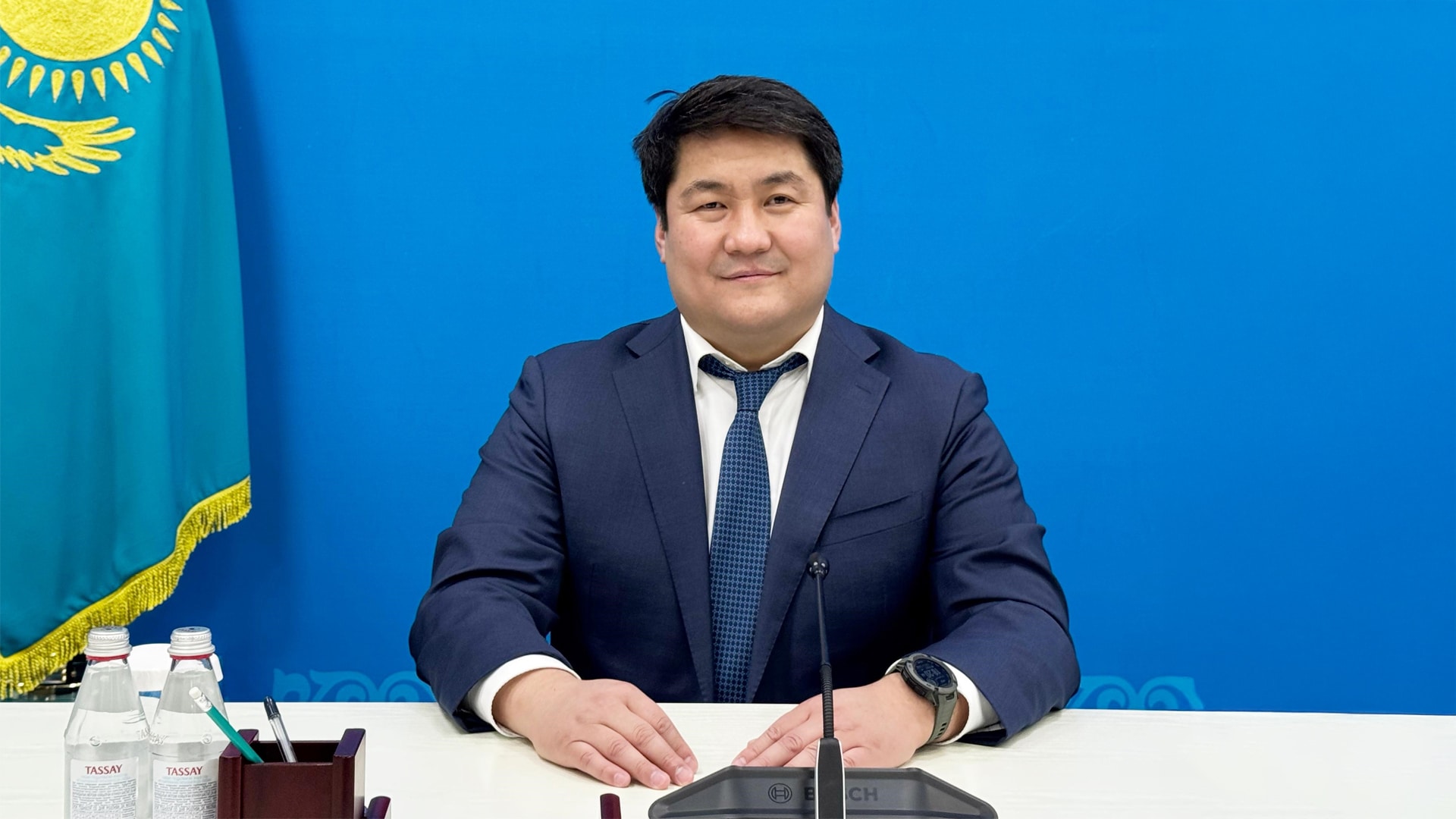 Алматы облысы әкімінің орынбасары Әсет Масабаев жол апатына ұшырады / фото: gov.kz