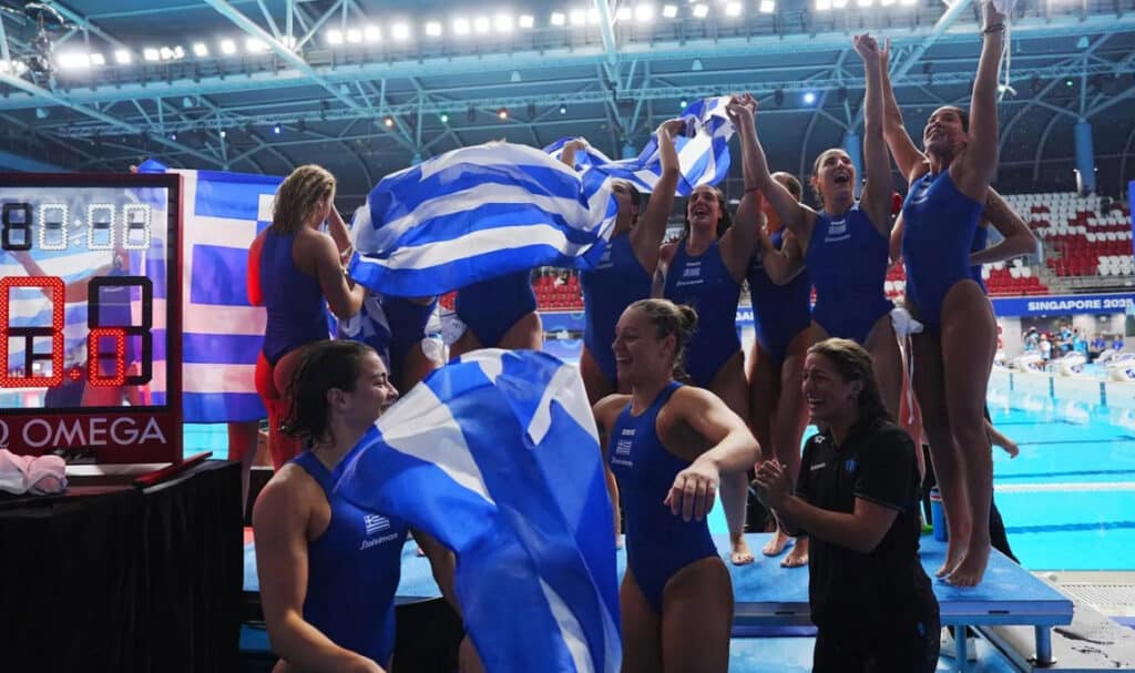 Женская сборная Греции по водному поло – двукратные чемпионки мира