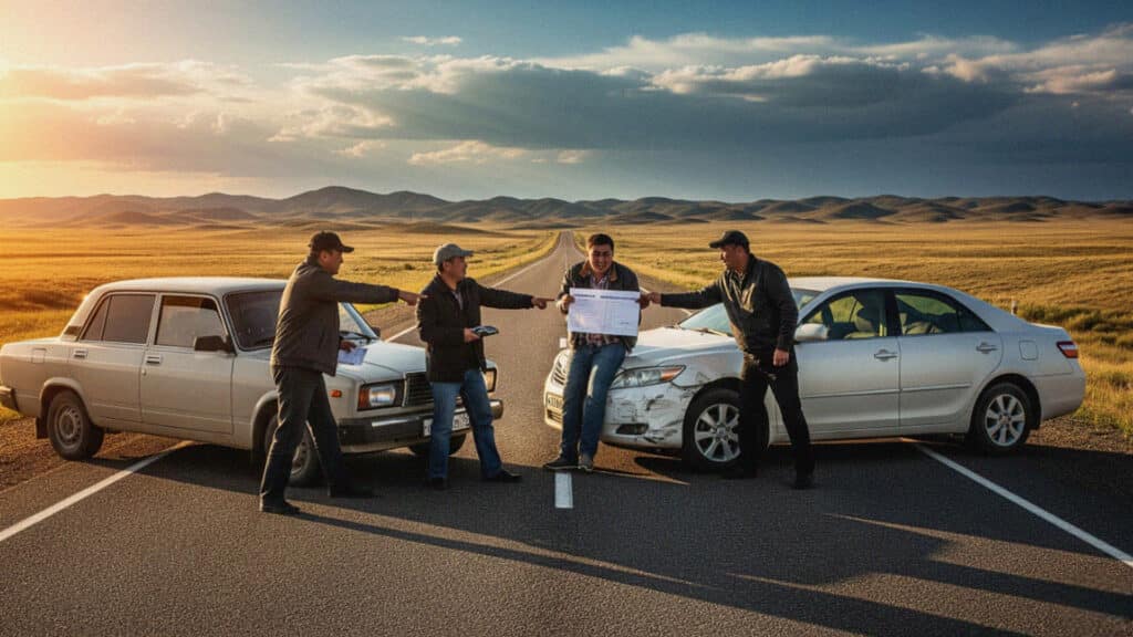 Казахстанцы рассказали, как их обманывают сограждане в «разруливании ДТП» без ГАИ