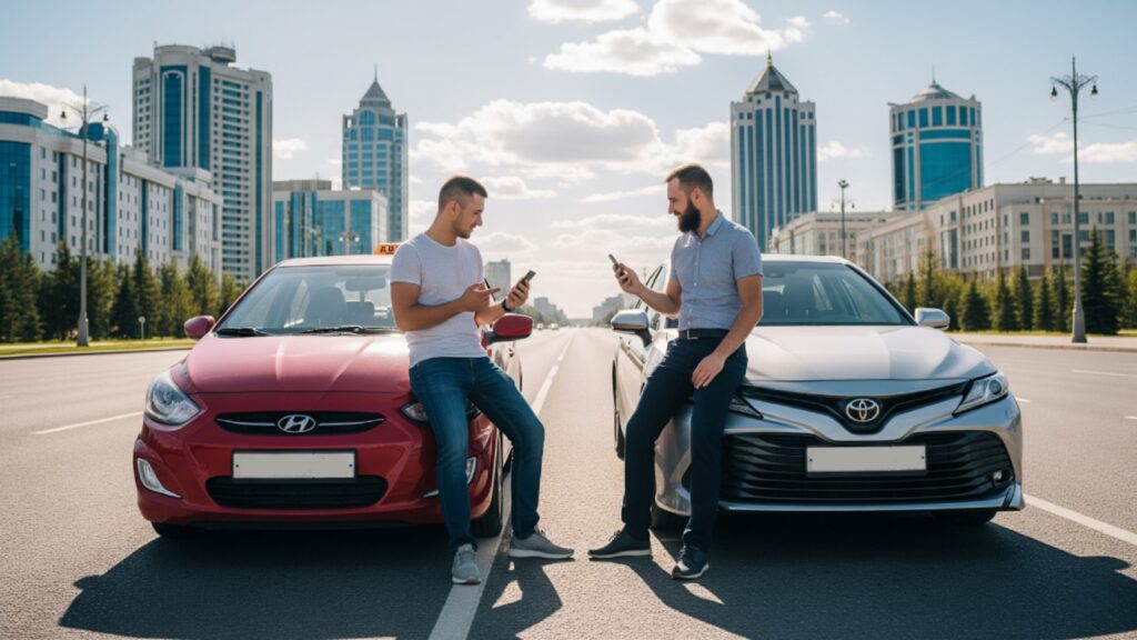 Блогеры-таксисты сравнили заработки на Hyundai Accent и Toyota Camry в Астане