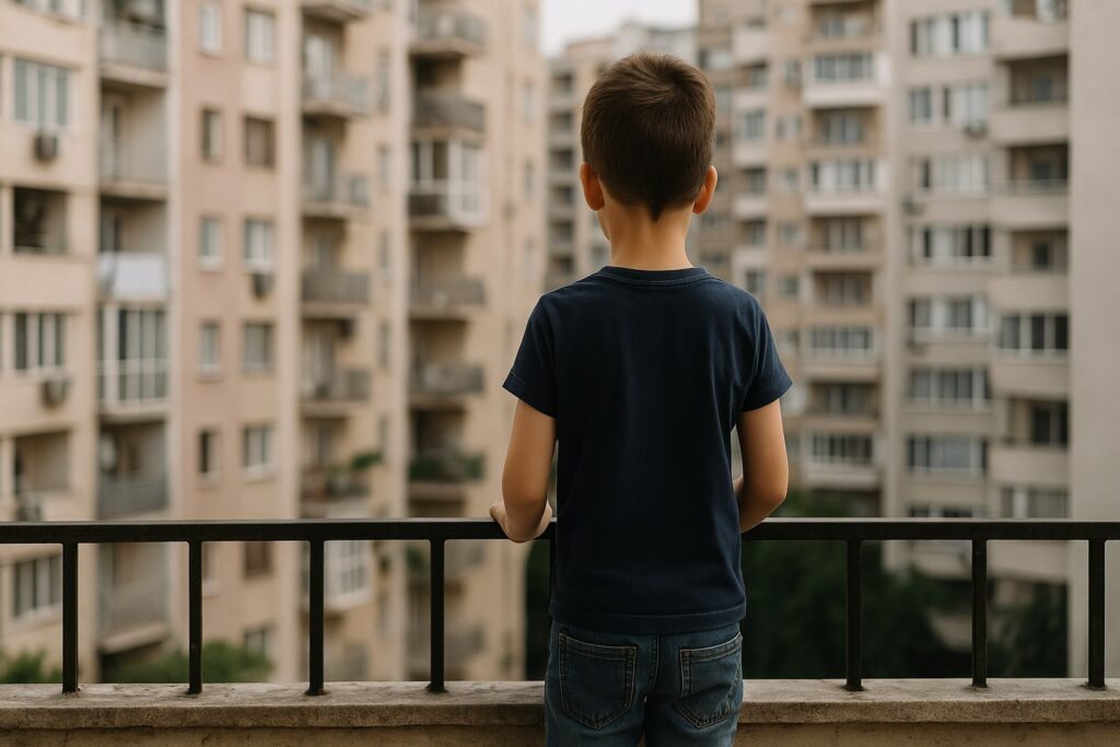 В Павлодаре ребенок выпал с балкона на третьем этаже