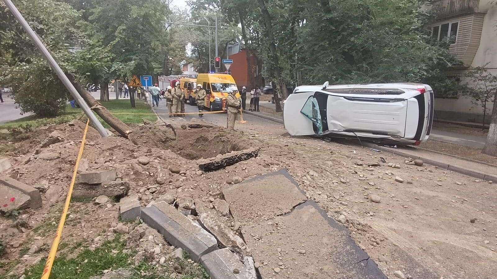 взрыв газа в алматы