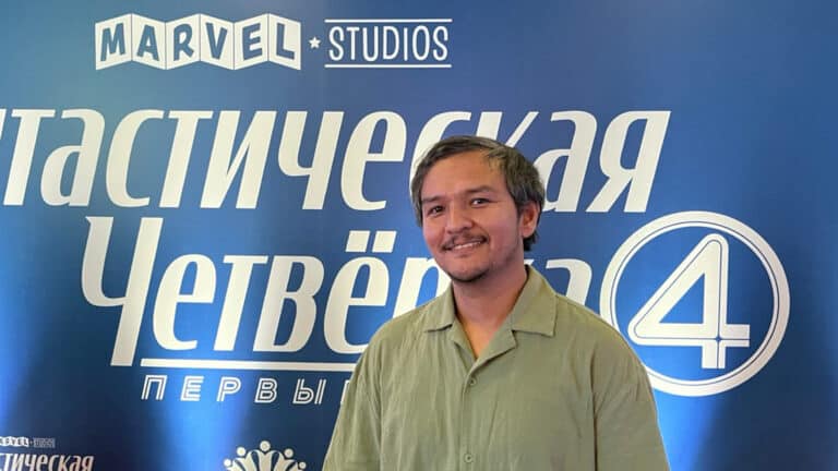 Педро Паскаль из Казахстана посетил премьеру «Фантастической Четверки» в Алматы