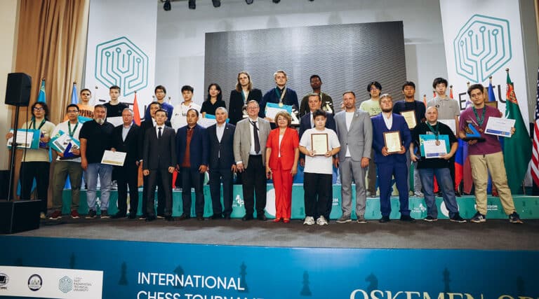 Шахматисты Гребнев, Корниенко и Тлешев победили на Oskemen Open-2025  