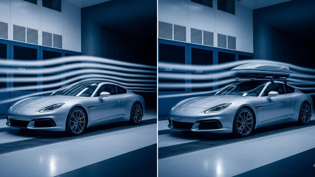 Багажники на крыше увеличивают расход топлива