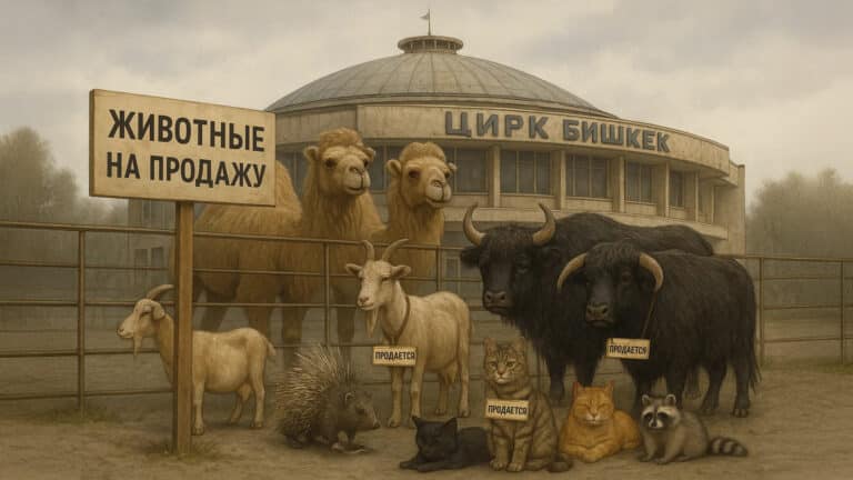 Цирк в Бишкеке продаёт животных за 2,5 млн тенге