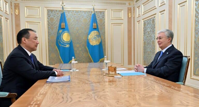 Тоқаев жаңа тағайындалған министрді қабылдады