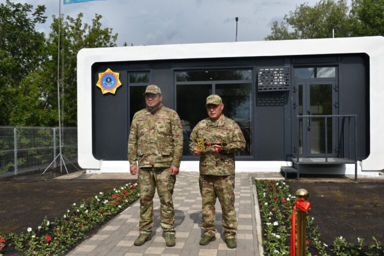 Петропавл қаласында алғашқы модульдік құтқару станциясы ашылды