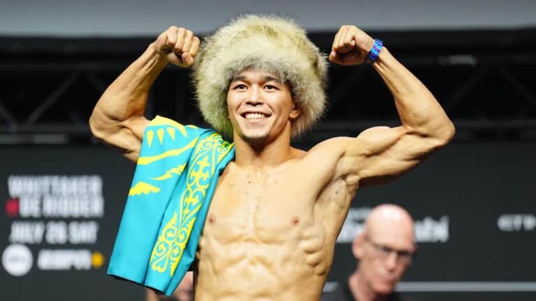 Асу Алмабаев UFC турнирінде жеңіске жетті