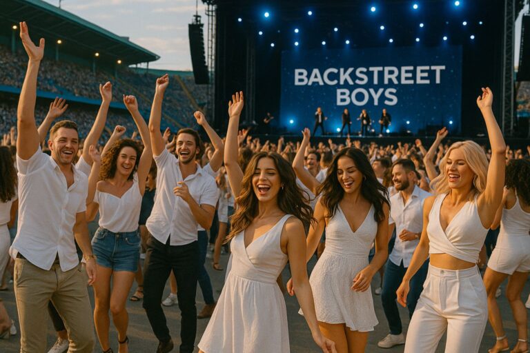 Казахстанские фанаты Backstreet Boys поддержали идею белого дресс-кода на концертах