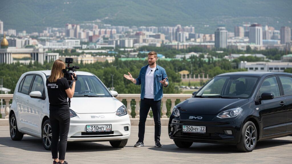 Казахстанский автоблогер сравнил официальный и «серый» BYD Yuan Up