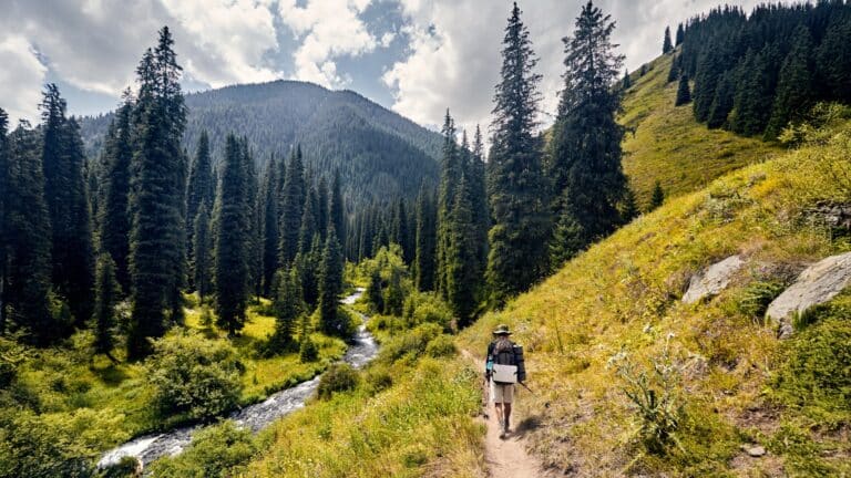 В горах Алматы стартовал проект Alatau Amanat Trail