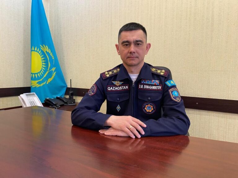 Начальником ДЧС Алматы назначен Дамир Ермагамбетов