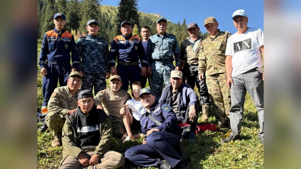 Алматы облысының тауларында адасып кеткен