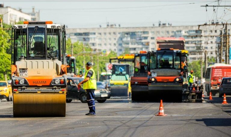 В Костанае ответили на видео об укладке асфальта в дождь
