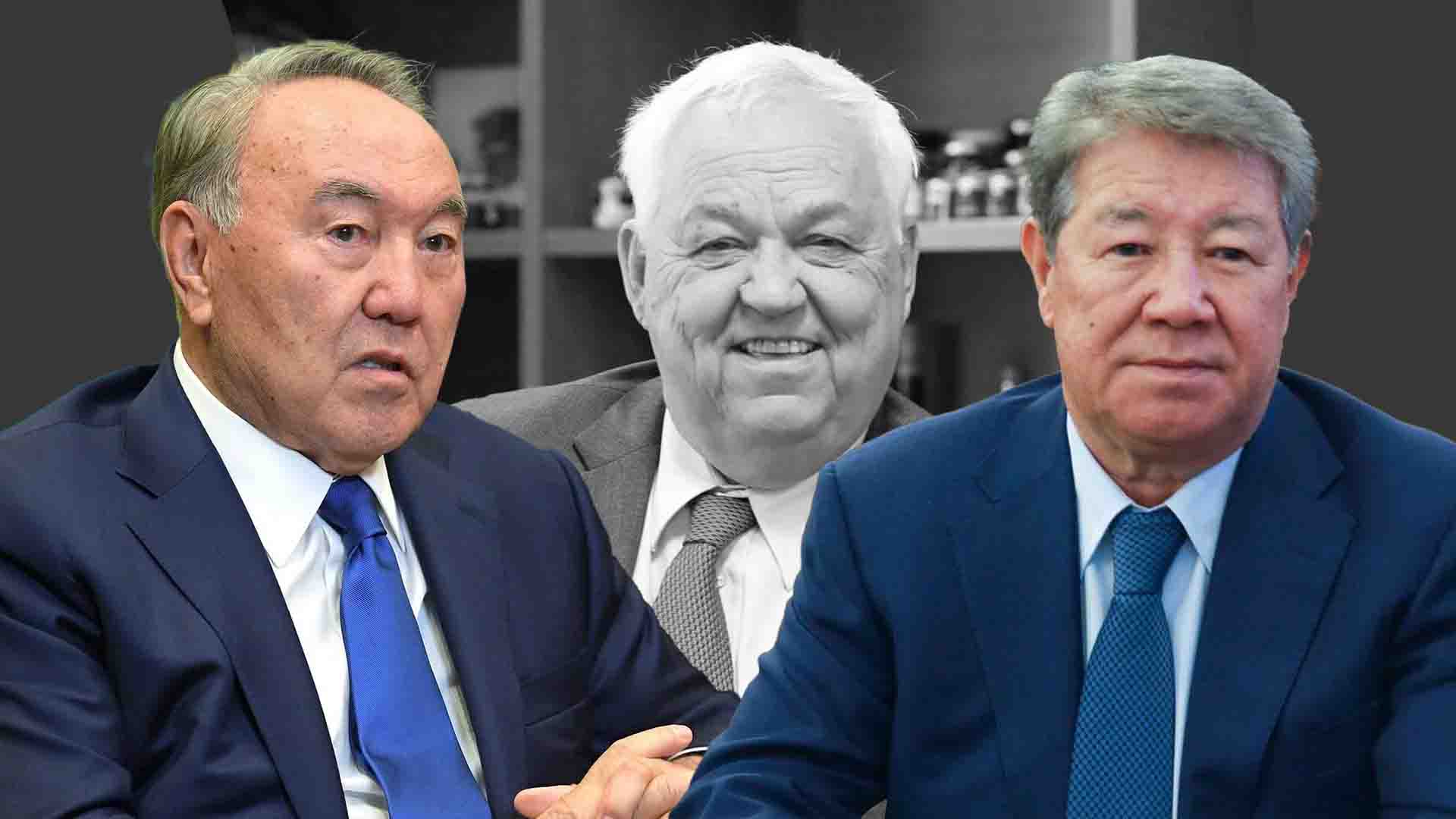 Депутат Назарбаев әулеті деп Ахметжан Есімов пен Сергей Терешенконы атап отыр / коллаж: kursiv.media, бильд-редактор Ахтам Зиперов