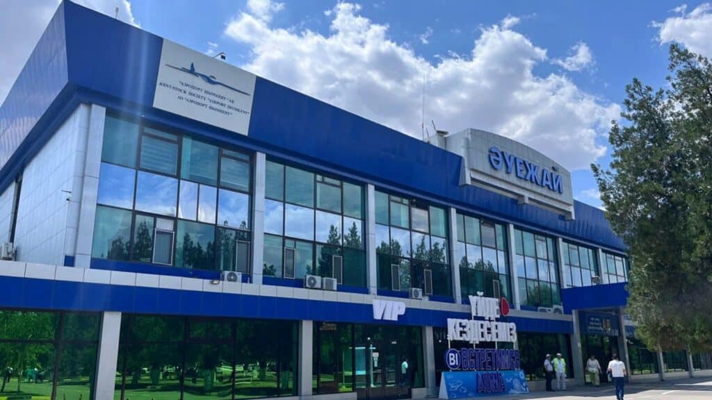 Аэропорт Шымкента стал лидером по росту пассажиропотока