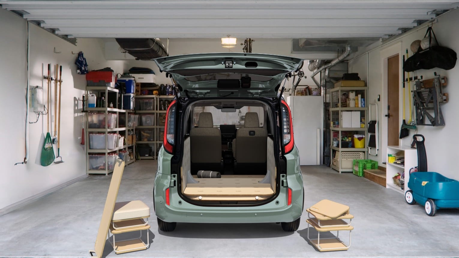 минивэн Toyota Sienta Juno, автодом Тойота Сиента Джуно, дом на колесах 