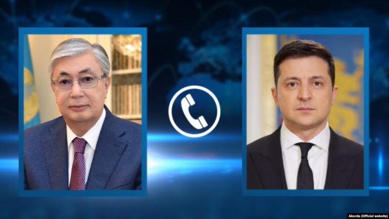 Украина тарапының бастамасымен  Тоқаев пен Зеленский телефон арқылы сөйлесті