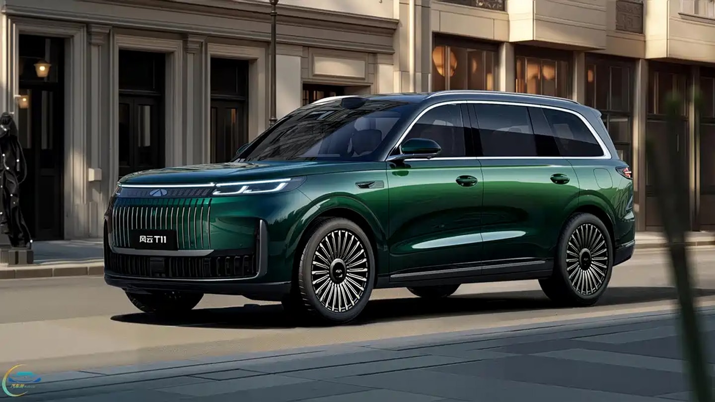 Chery Fulwin T11 EREV, китайский кроссовер Чери 