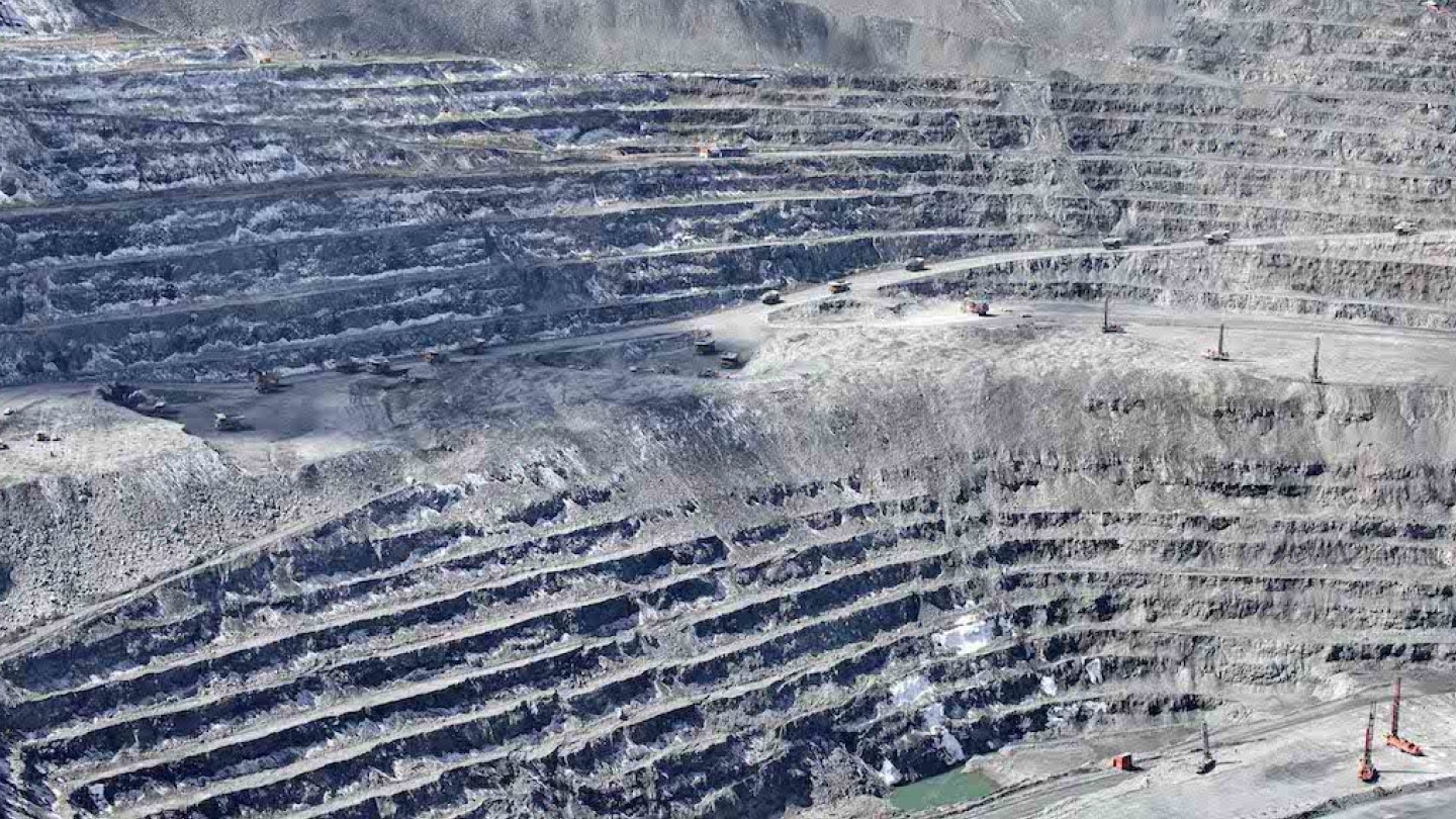 Месторождение Кумтор в Кыргызстане