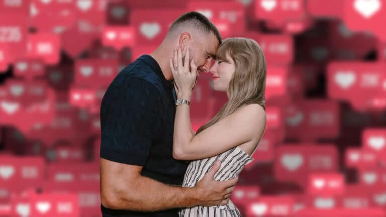 Taylor Swift and Travis Kelce engagement post breaks Instagram record