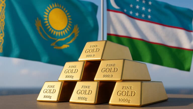 Казахстан и Узбекистан стали главными покупателями золота в мире