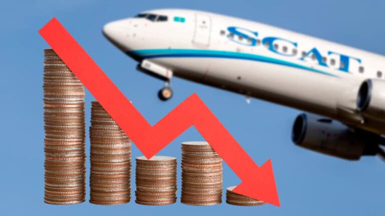 Египетская авиакомпания принесла SCAT 397 млн тенге убытков