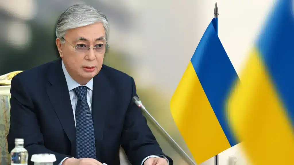 Токаев поздравил украинцев с Днем независимости