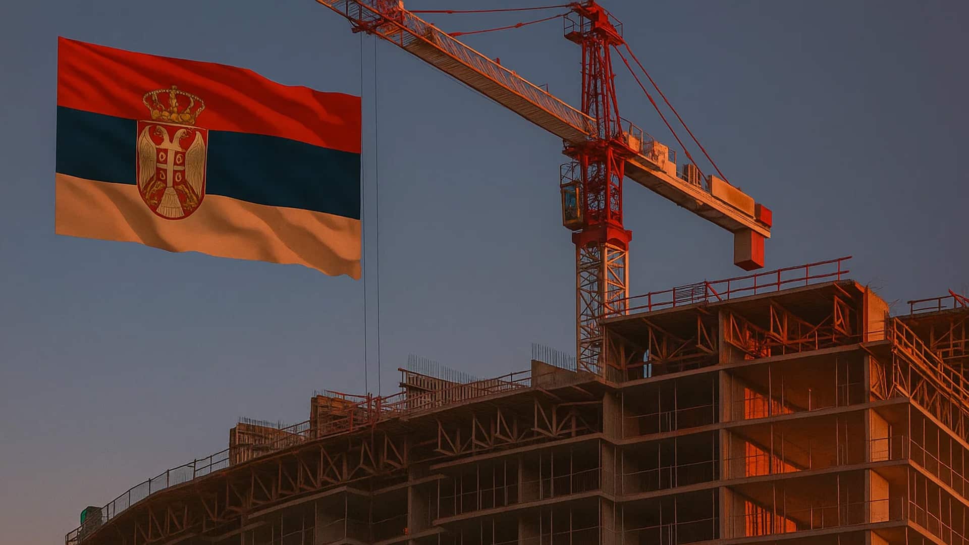 Казахстанцы строят гостиницу в Сербии
