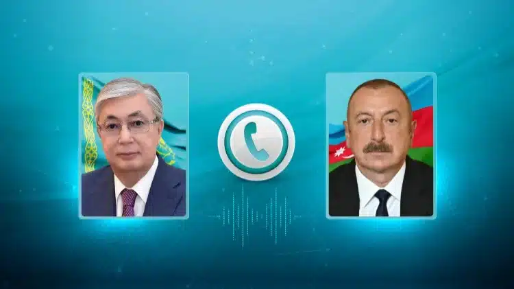 Тоқаев Ильхам Әлиевті тарихи бейбіт келісіммен құттықтады