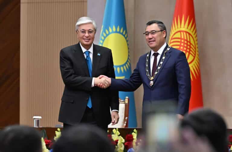 Тоқаев Қырғызстан президентін 