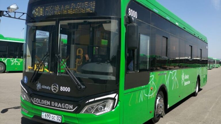 Алматыда электроавтобустар жүретін жаңа бағыт ашылады