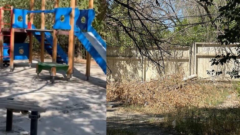 Ребенок разбил голову на недостроенной площадке в Талдыкоргане