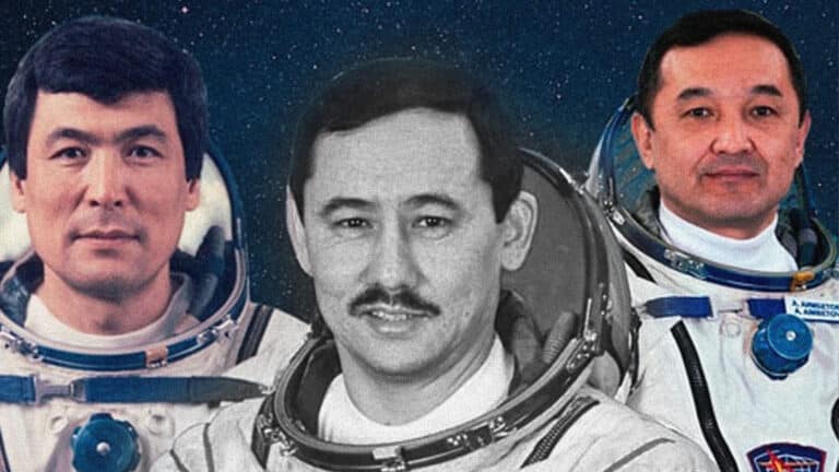 Карин и Аубакиров пришли попрощаться с космонавтом Талгатом Мусабаевым