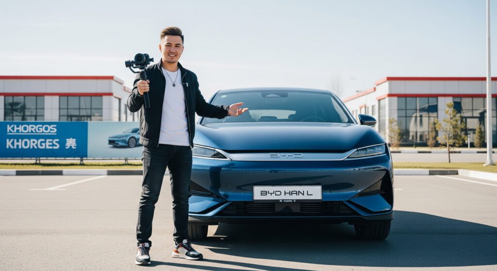 Поставщик авто раскрыл цены на премиальный BYD Han L в Хоргосе