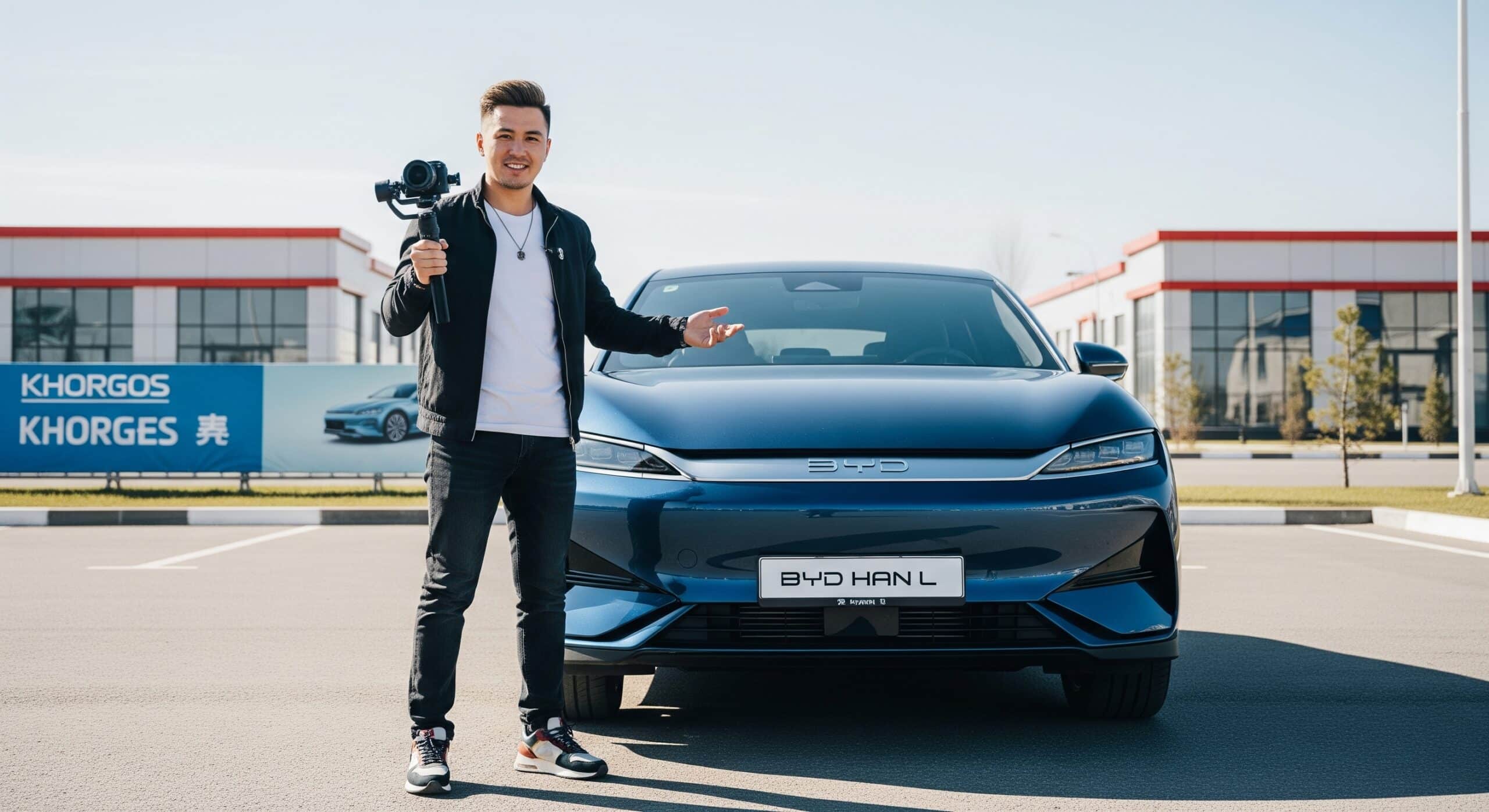 BYD Han L, бивайди хан, хоргос машины, цены на авто