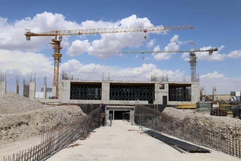 Түркістандағы электр станциясының құрылысы қалай жүріп жатыр