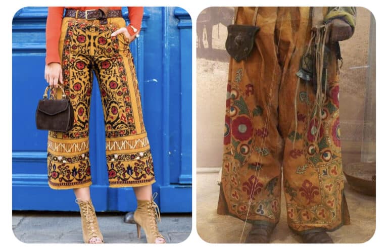 Брюки от Zara так похожи на казахские и кыргызские жарғақ шалбар