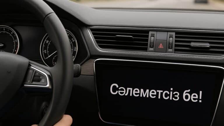 Жергілікті нарыққа бейімделу: қандай көліктер қазақшаланған