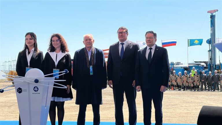 Алғашқы АЭС құрылысы ресми түрде басталды