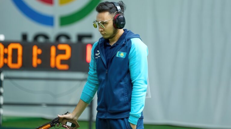 Валерий Рахимжан занял четвертое место на чемпионате Азии по стрельбе в Шымкенте