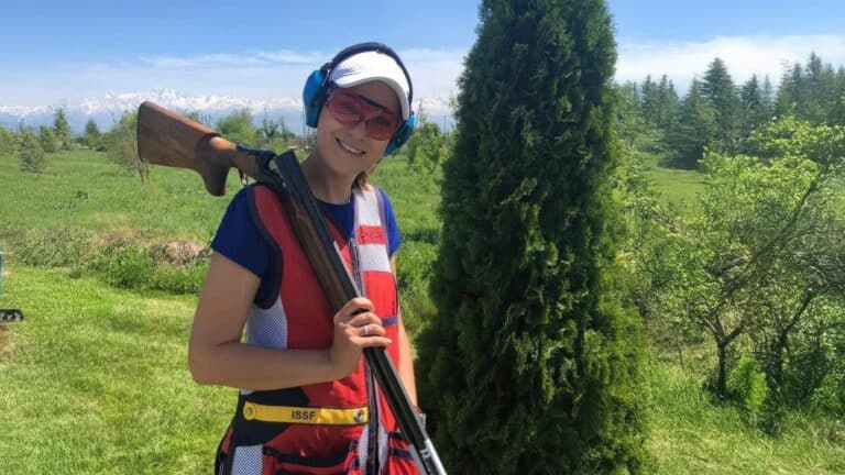 Анастасия Молчанова выиграла бронзу чемпионата Азии по стендовой стрельбе